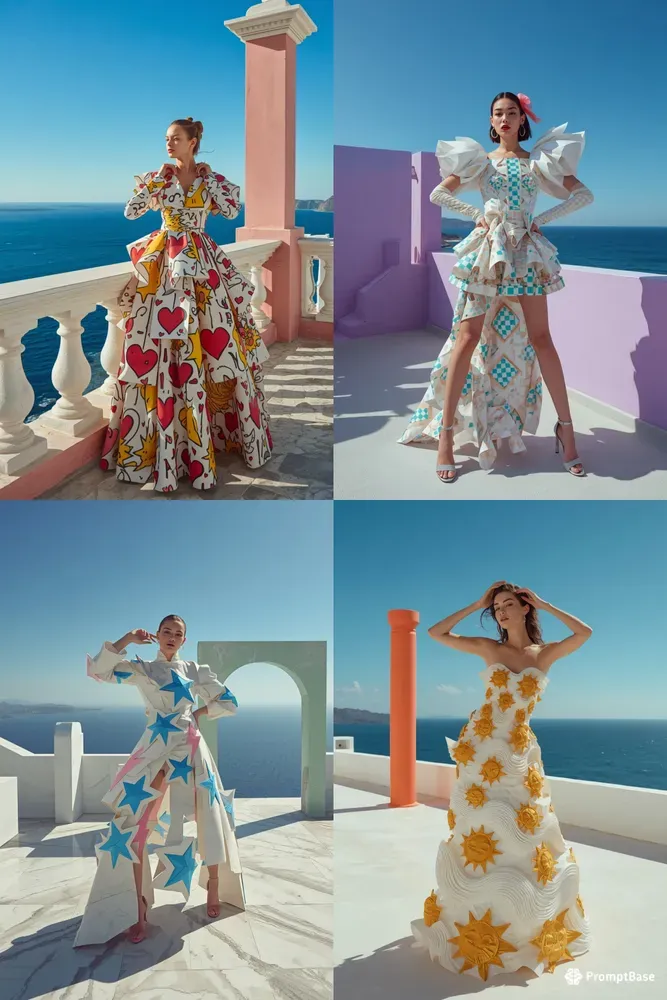 Avantgarde Paper Fashion