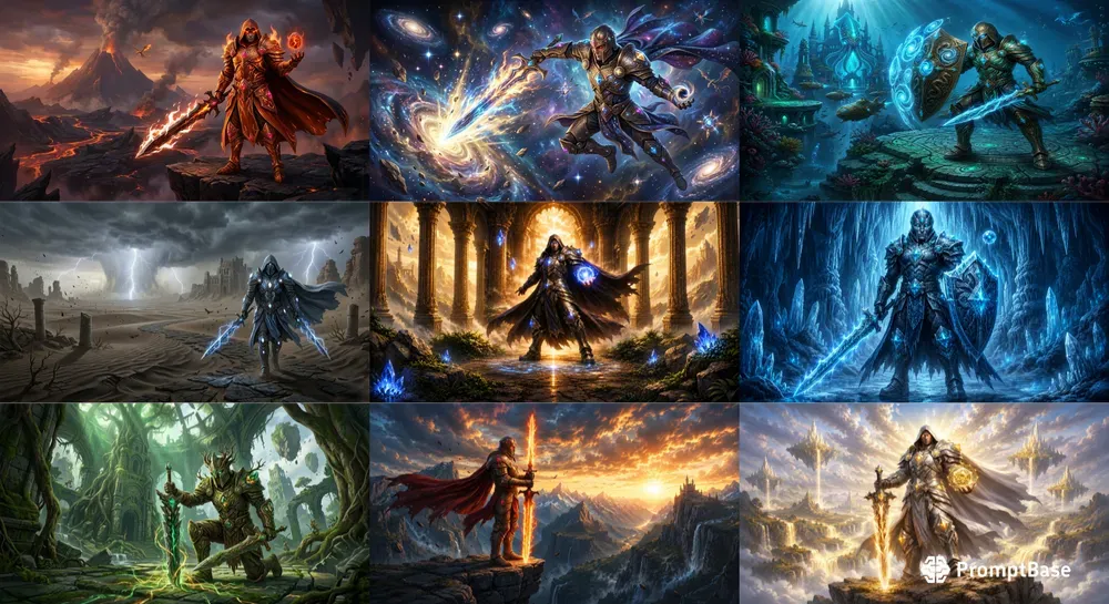 Epic Rpg Spellblade Battlemages