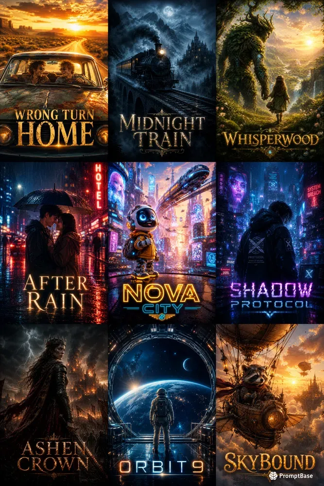 Modern Cinematic Movie Poster Creators