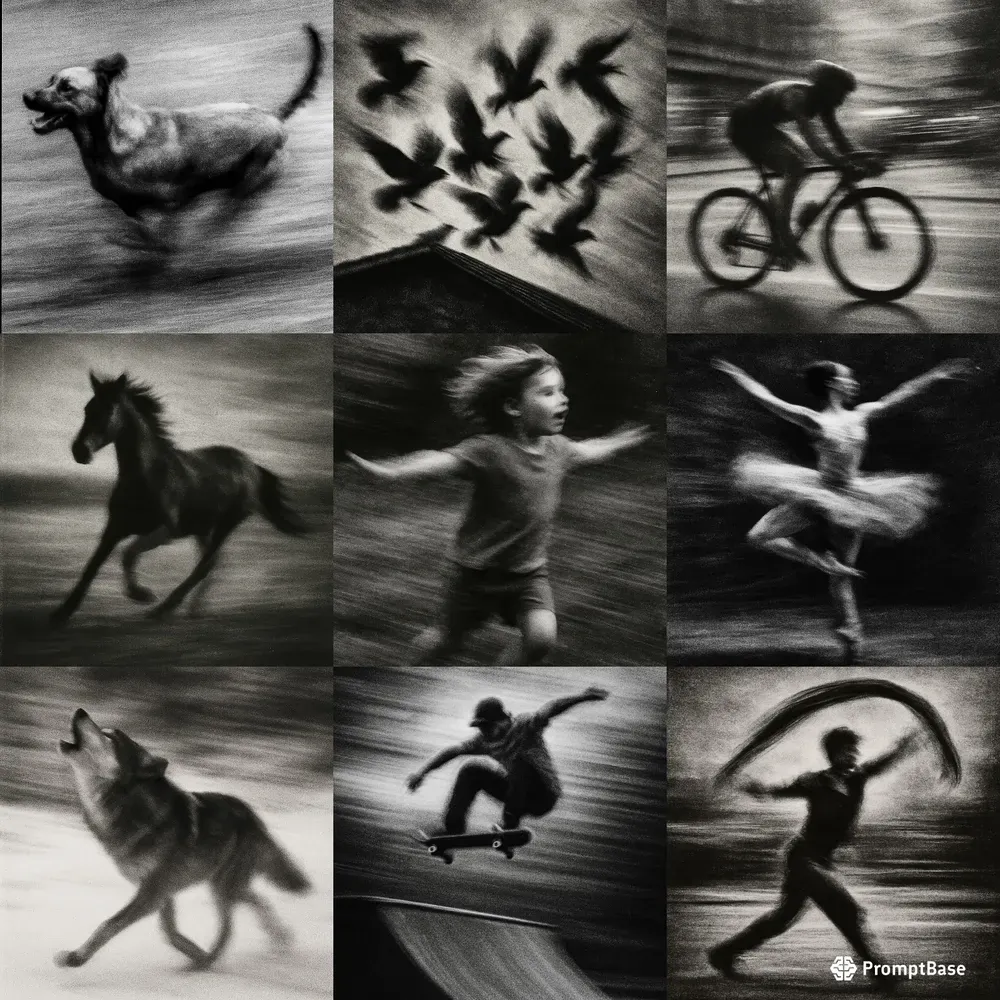 Cinematic Motion Blur Photography