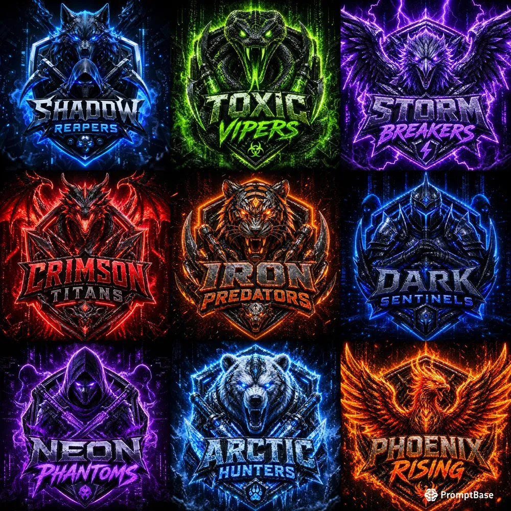 Highconverting 3D Gaming Logo Generator