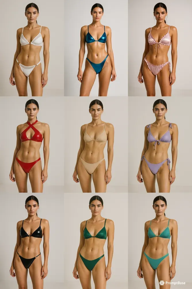 Bikini Fashion Mockups Generators