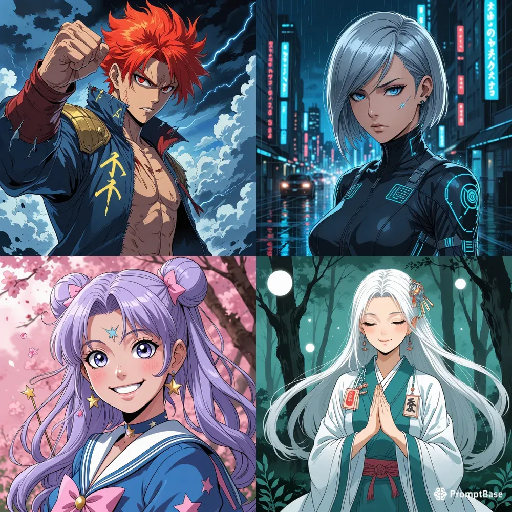 Anime Character Portrait Generator