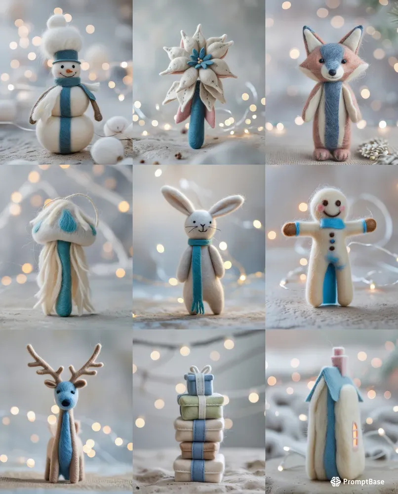 Ultrarealistic Felt Toys