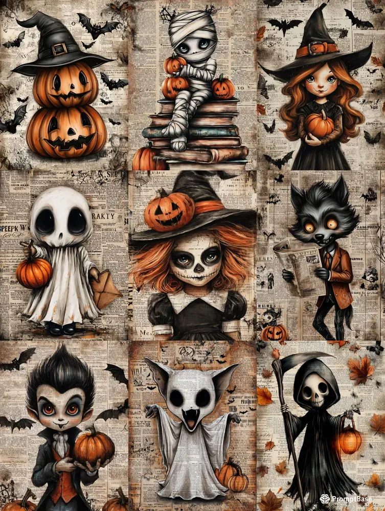 Spooky Halloween Junk Journals