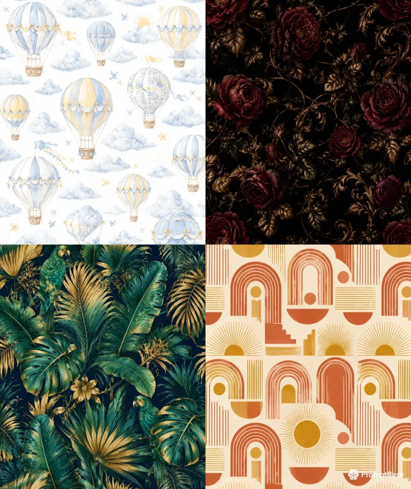 Seamless Interior Design Wallpapers