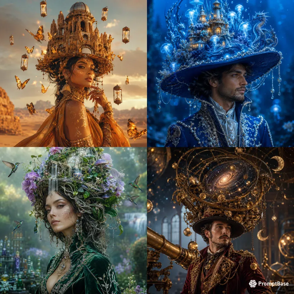 Whimsical Fantasy Portraits