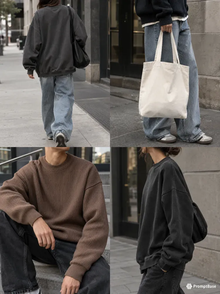 Editorial Faceless Street Mockups