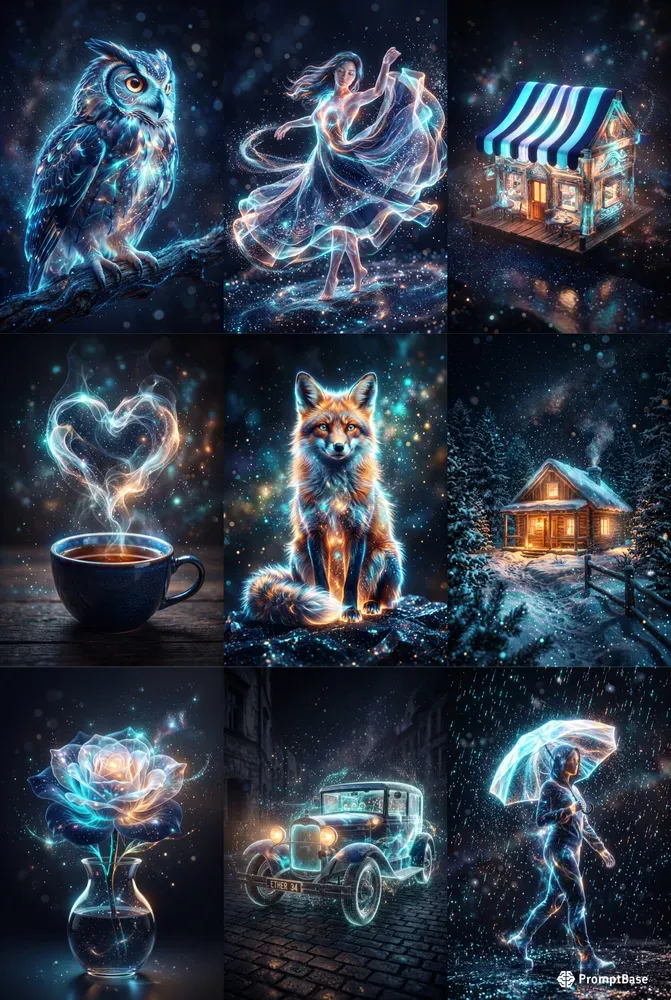 Celestial Bioluminescence