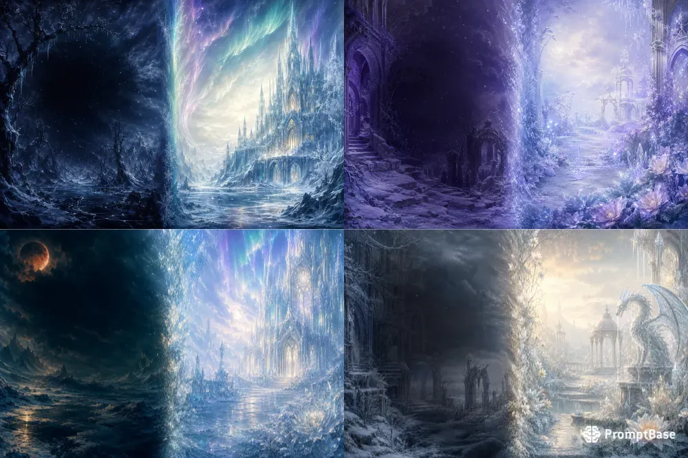Romantasy Full Cover Wrap Ice Palaces