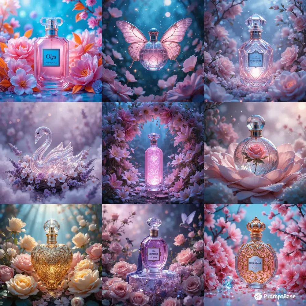 Floral Elixirs Pink Perfume Dreams