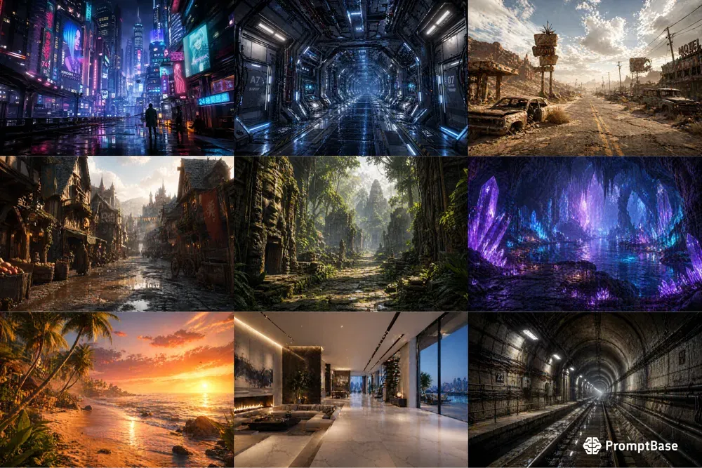 Highconverting Seamless 3D Environments