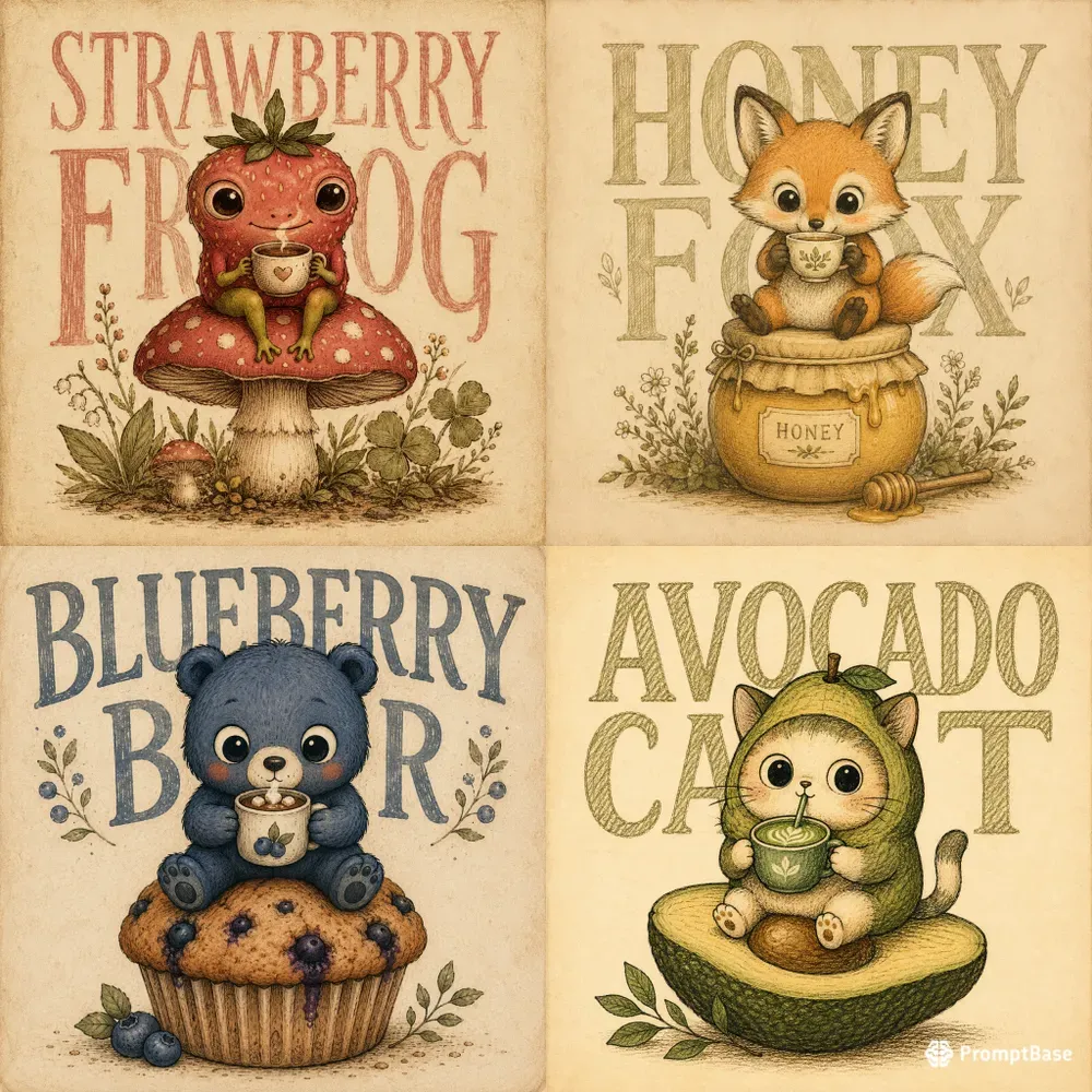 Whimsical Animal Storybooks