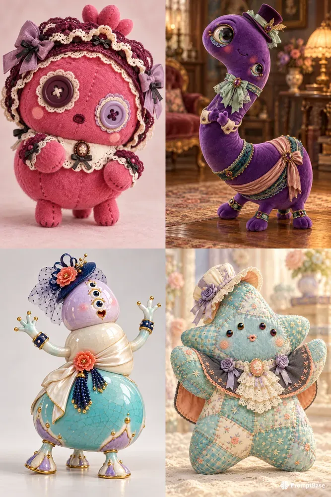 Mourning Cute Monster Collections