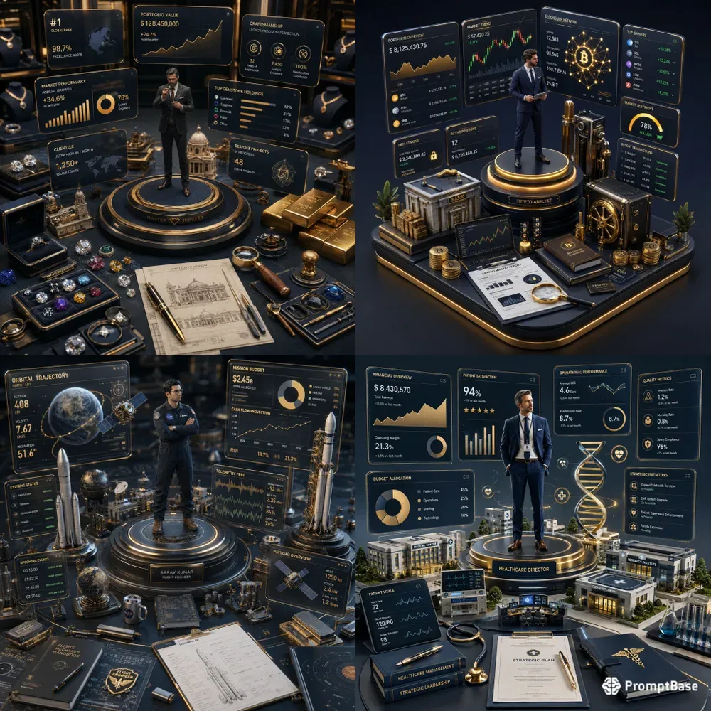 3D Business Diorama Generator