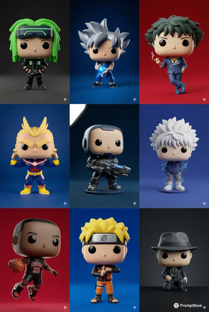 Funko Pop Figure Custom Designs
