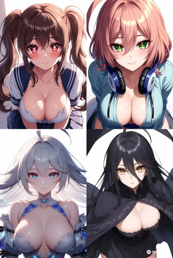 Seductive Anime Illustrations