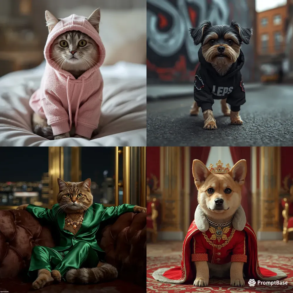 Cute Pet Influencer Photos