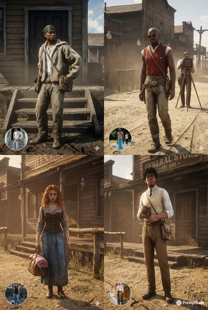 Red Dead Redemption Style
