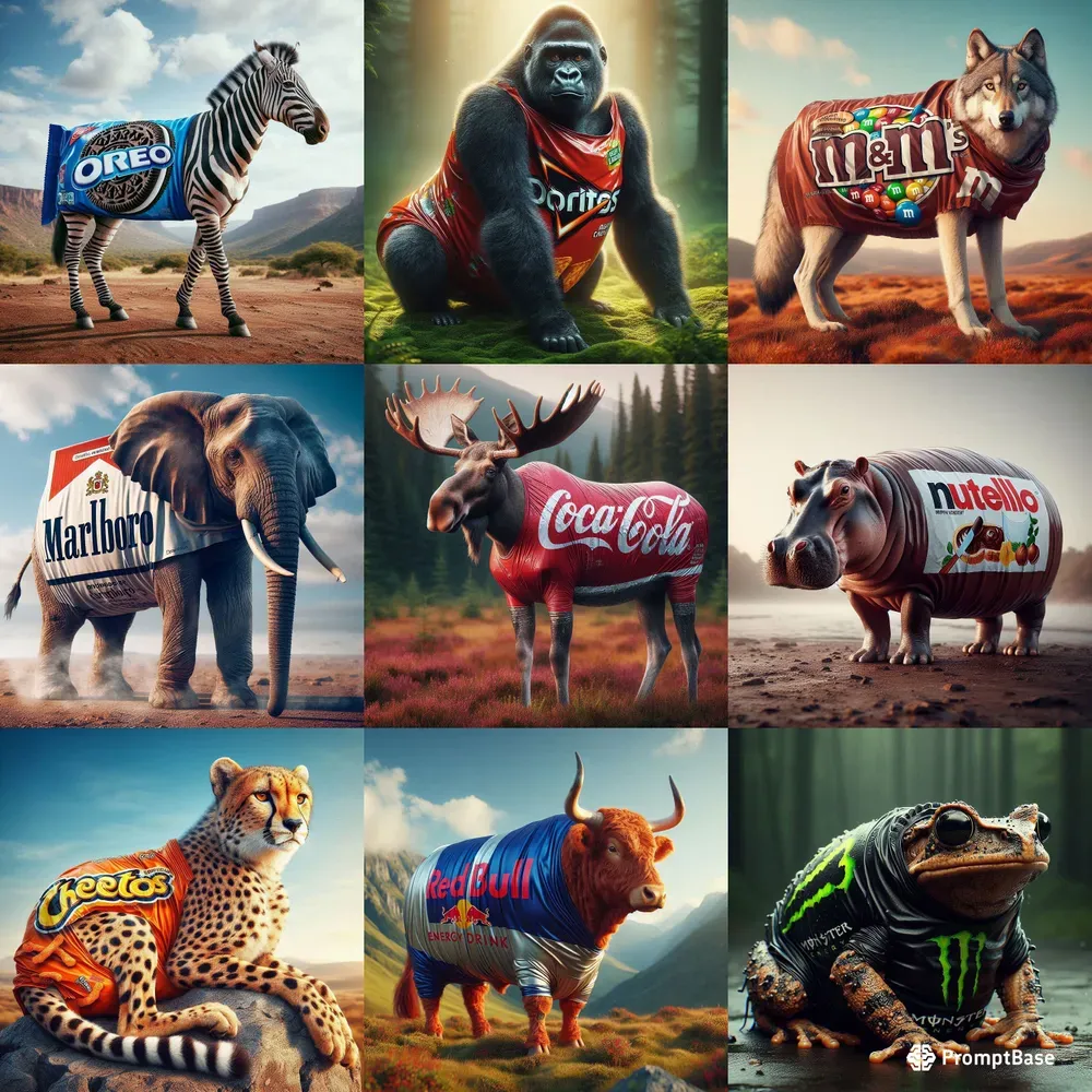 Brand Animal Pack Mascots
