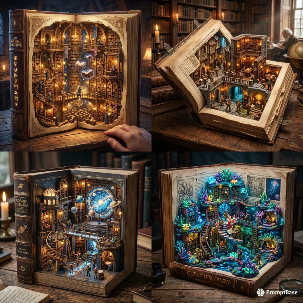 Hidden Library Worlds Creators