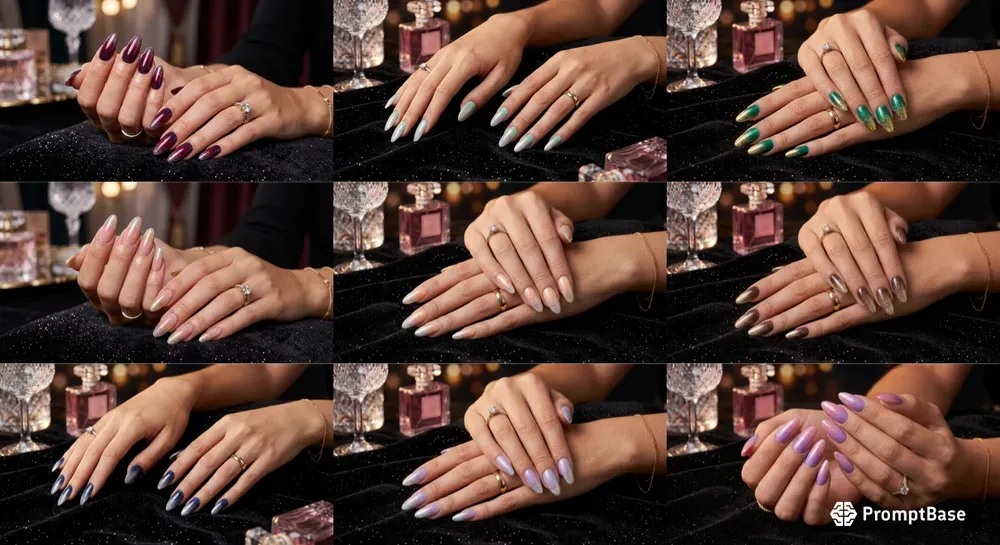Luxury Sparkle Manicure Designs