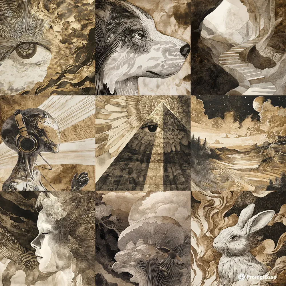 Surreal Dreamscape Imagery