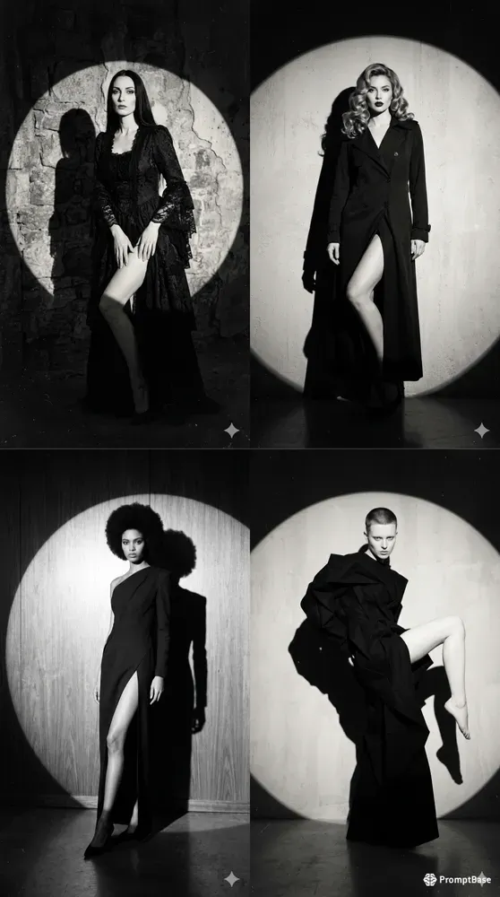 Editorial Noir Fashion