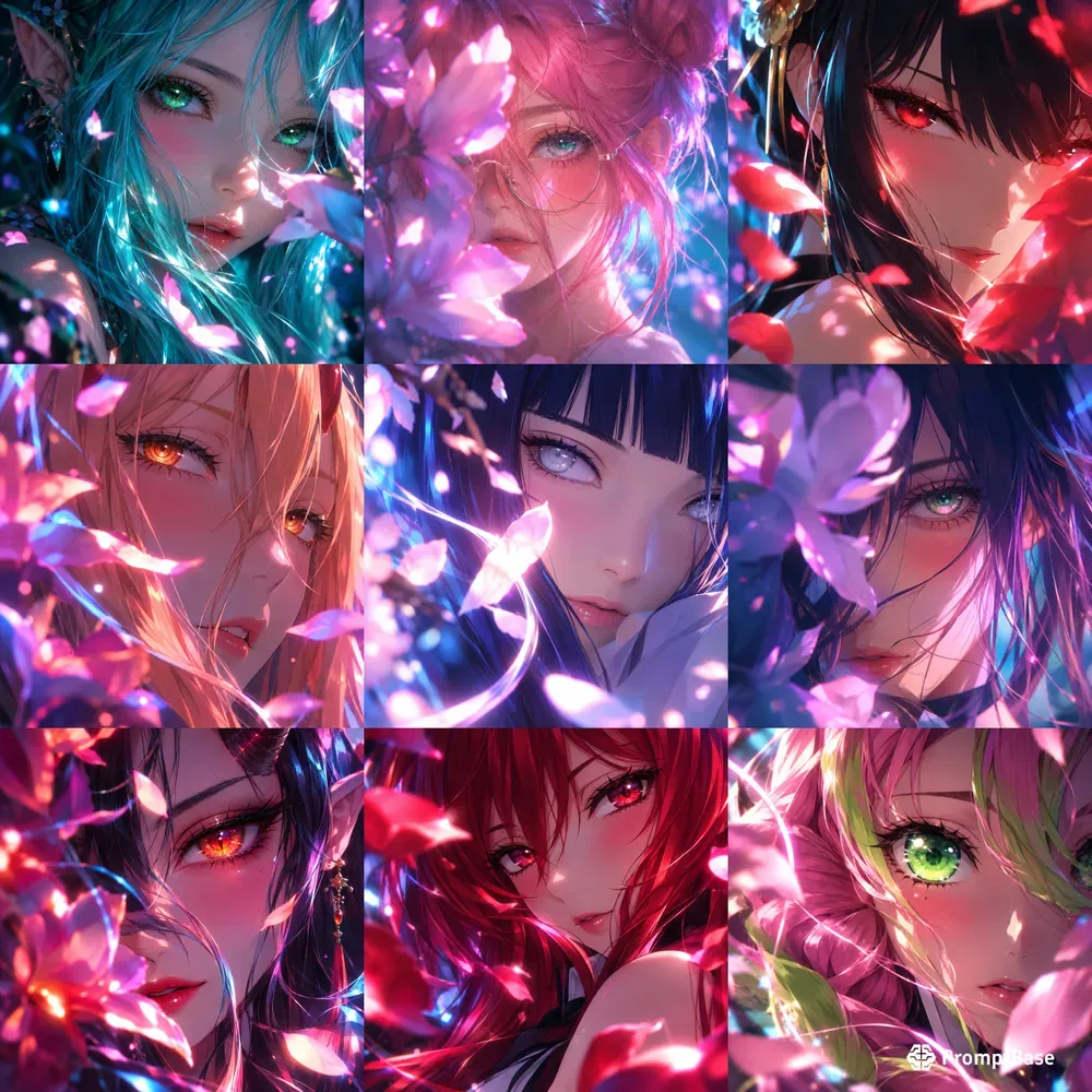 Beautiful Fantasy Anime Girls Art