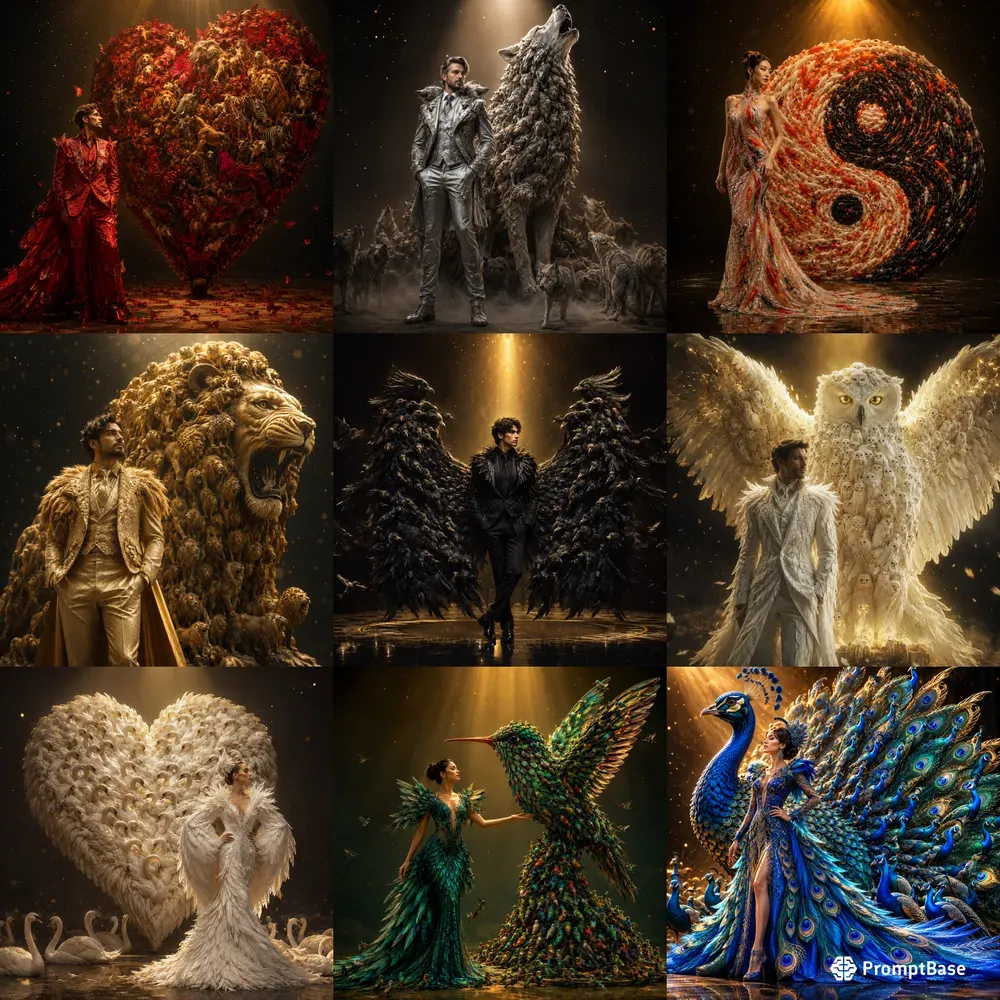 Surreal Animal Fashion Editorials