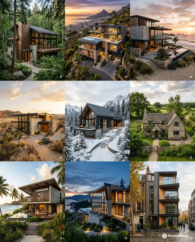 Cinematic Luxury Villa Architecture