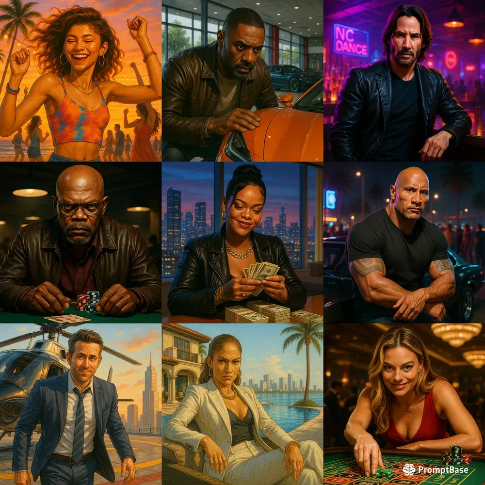 Gta 6 Character Transformation Studios