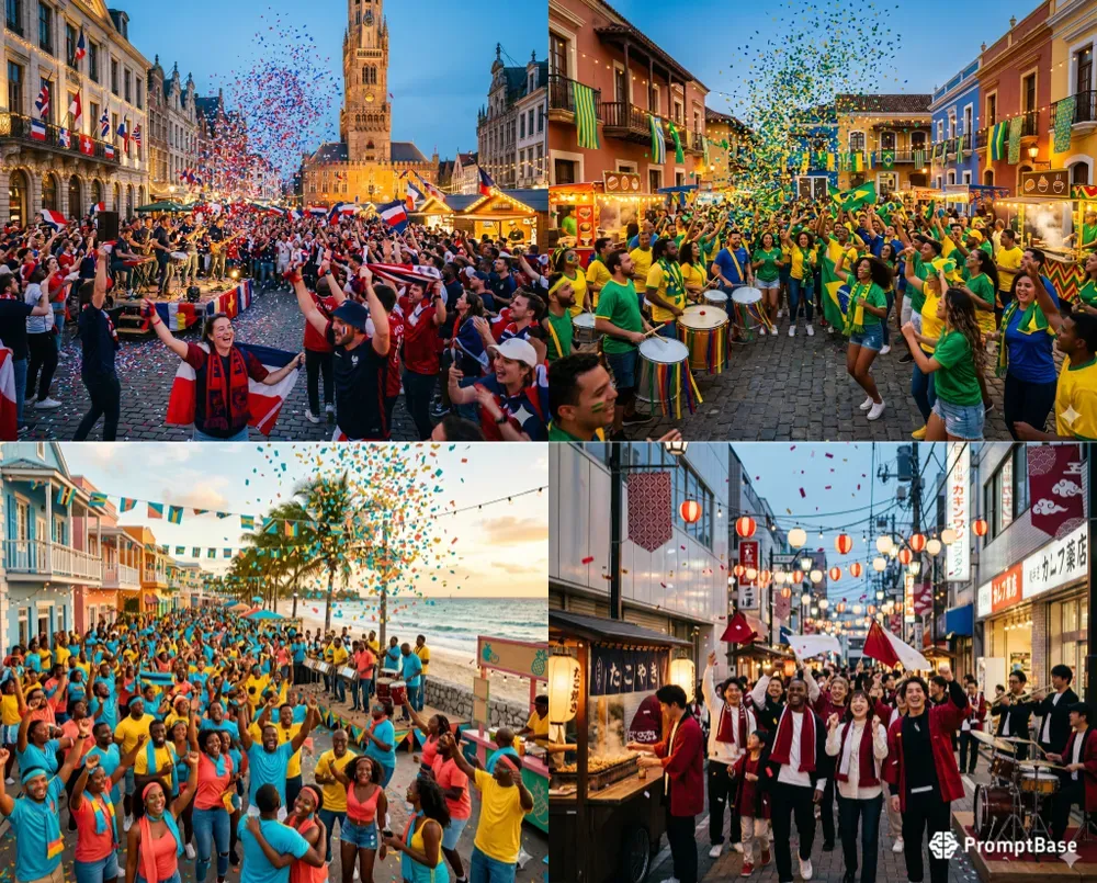 Global Football Festival Posters