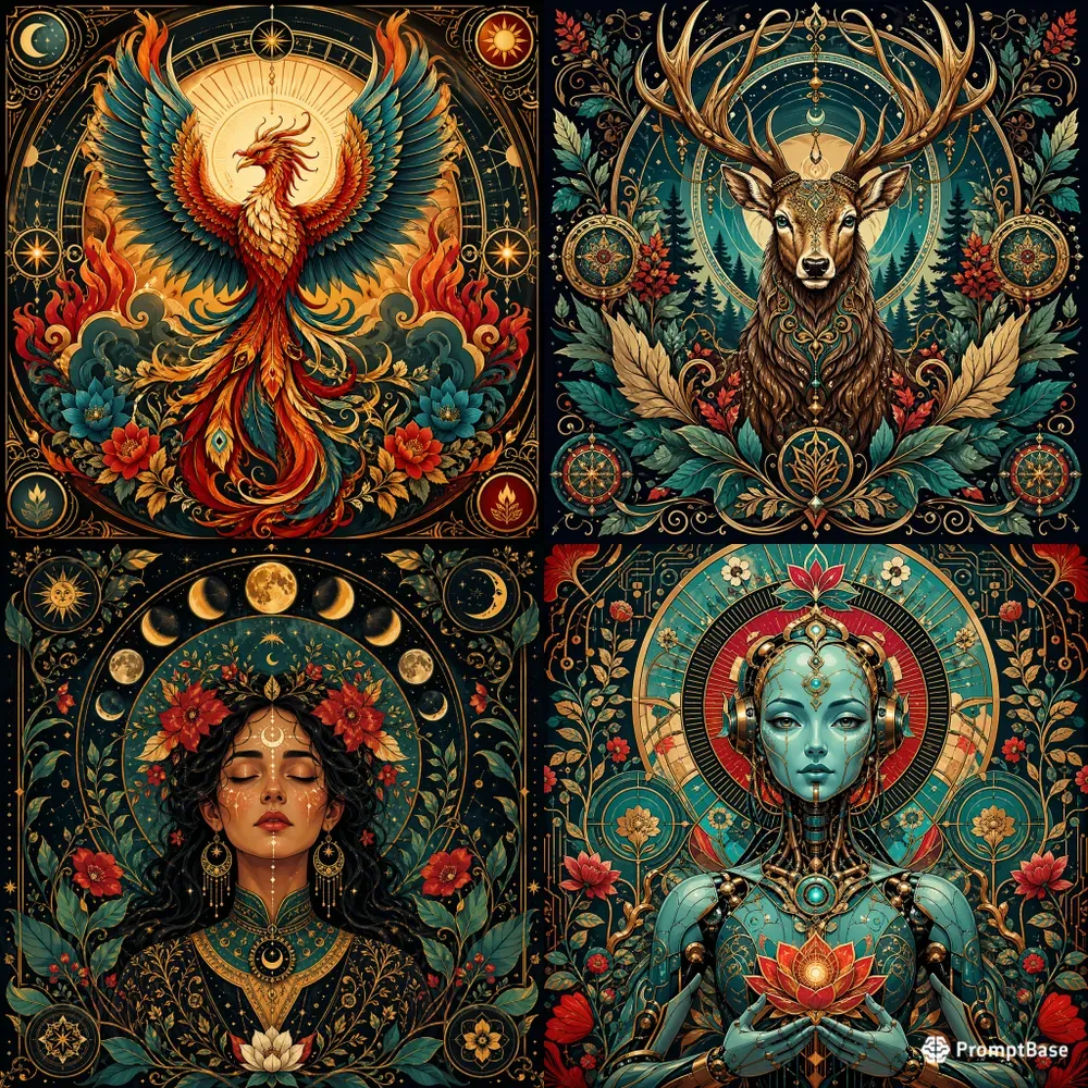 Mystical Ornamental Art