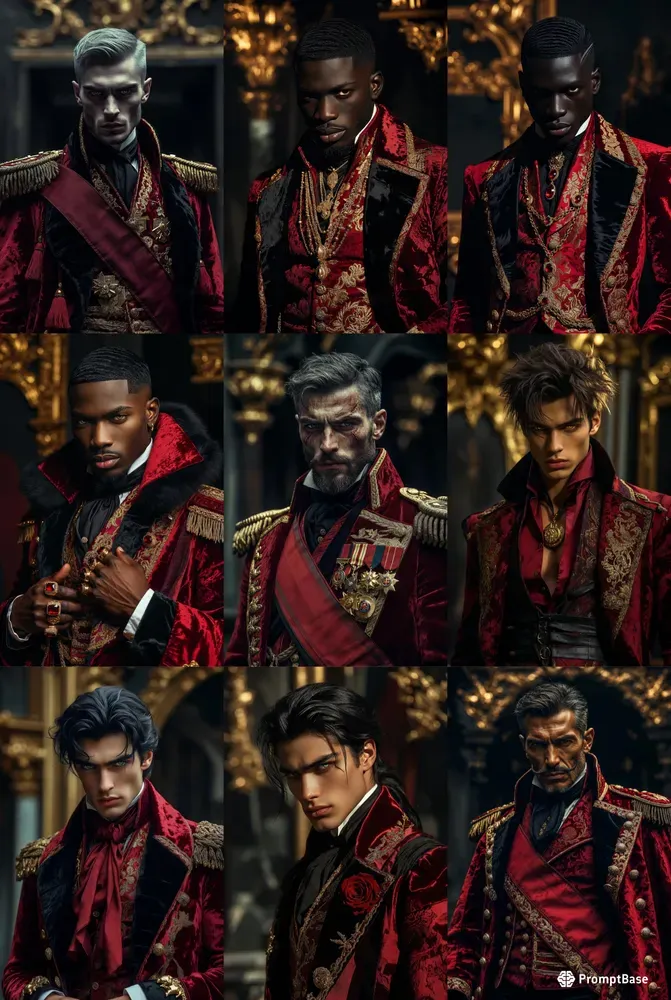 Crimson Aristocrat Gentlemen