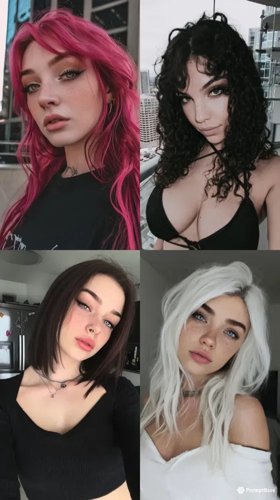 Ultra Realistic Girl Selfies