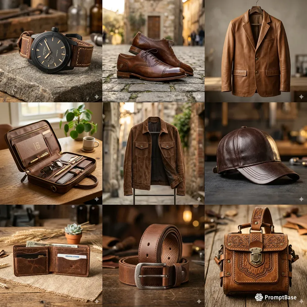 Ultrarealistic Handmade Leather Products
