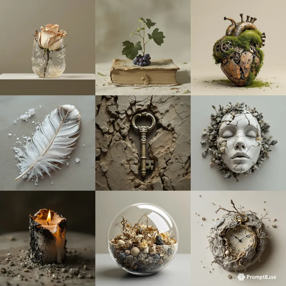 Poetic Transformation Still Life Generats