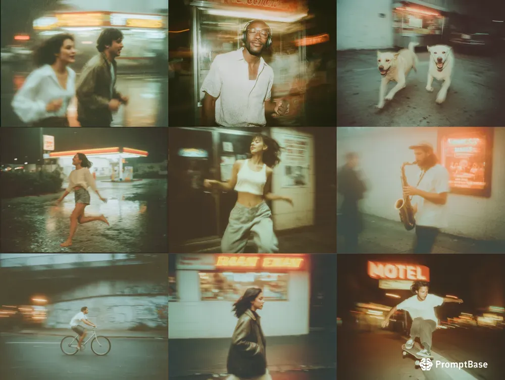 Urban Motion Blur Street Vibes