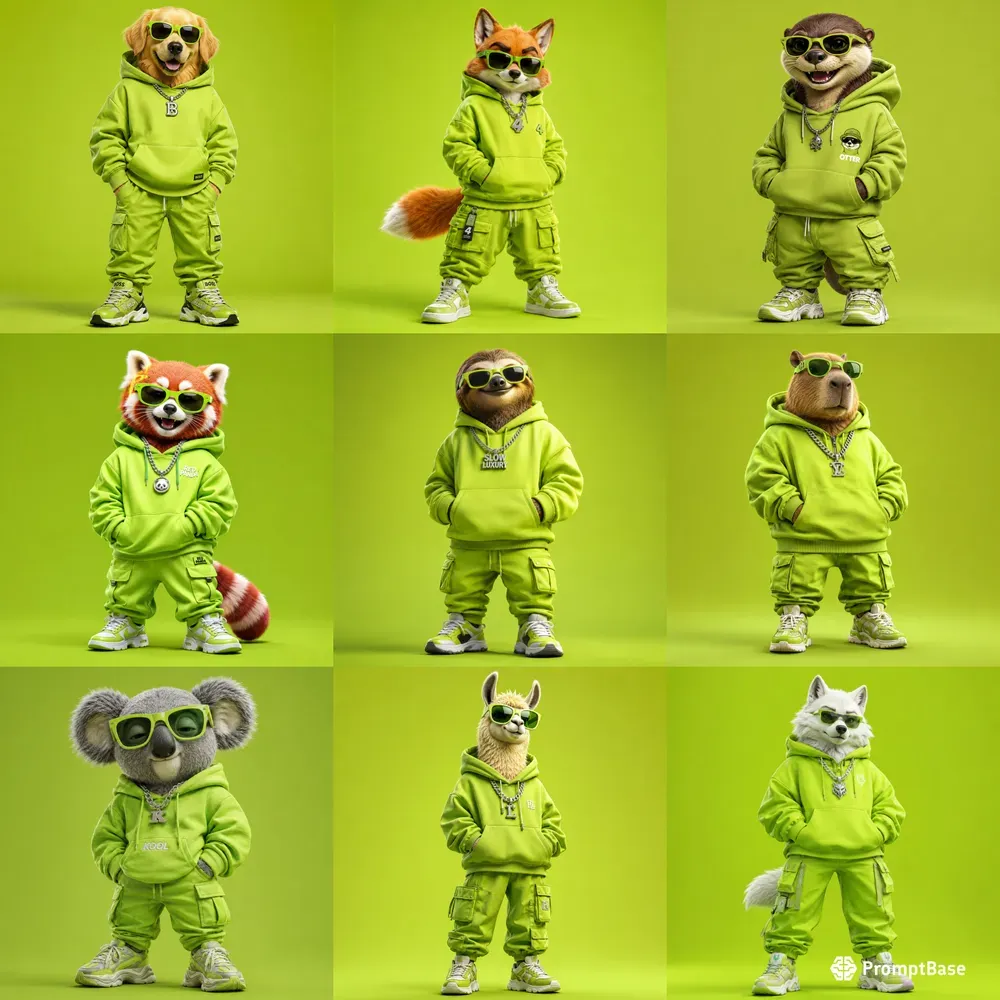 Luxury 3D Animal Mascot Collections