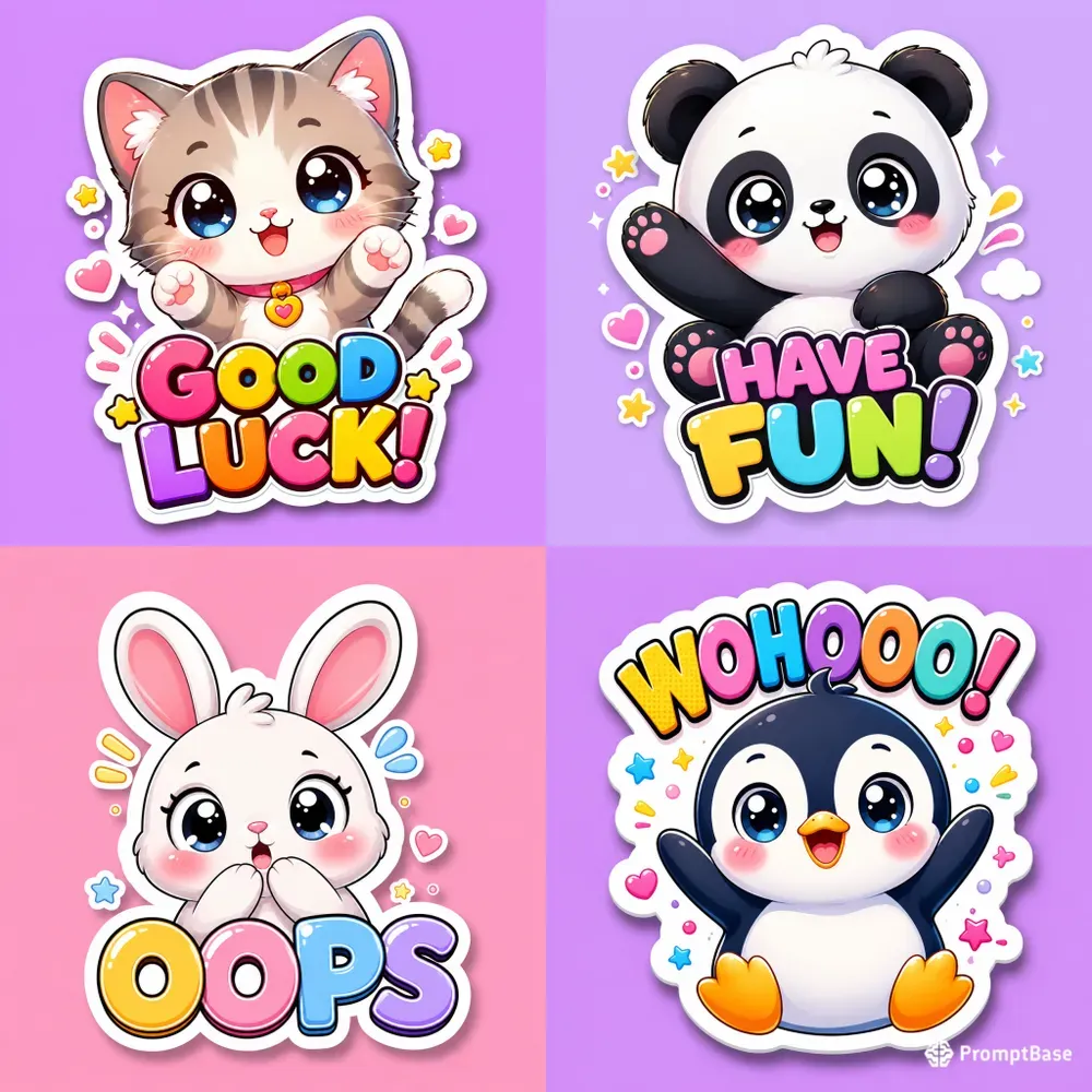 Kawaii Sticker Generator