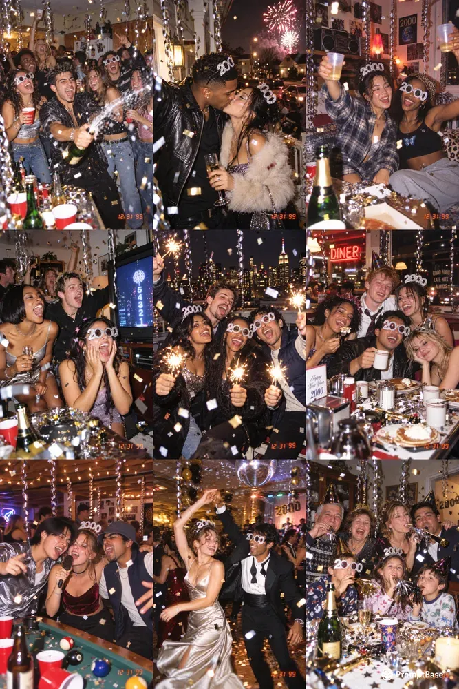 New Years Eve 1999 Party Photos