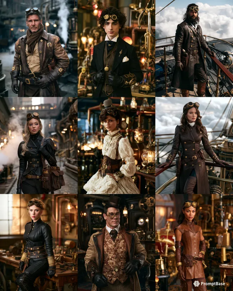 Turn Your Photos Into Steampunk Icons