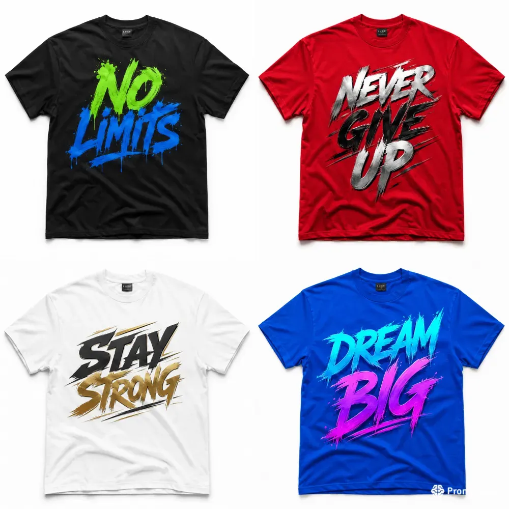 Streetwear Typography Tshirt Mockups