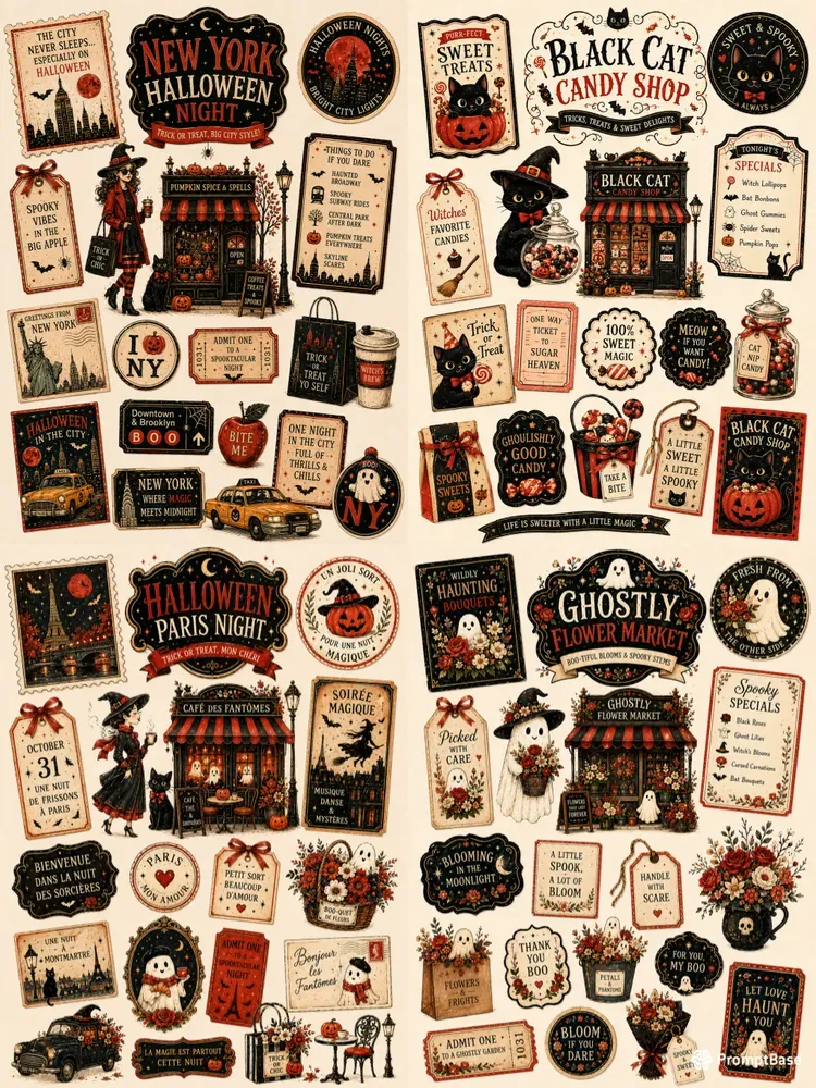 Halloween Paper Treasures
