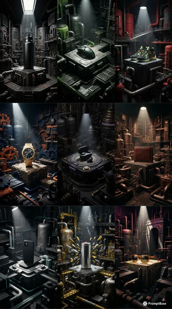 Industrial Pipe Factory Clay Studios