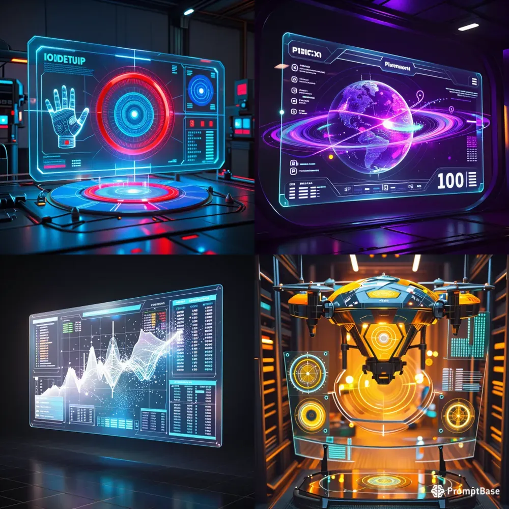 Holographic UIux Interface Generator
