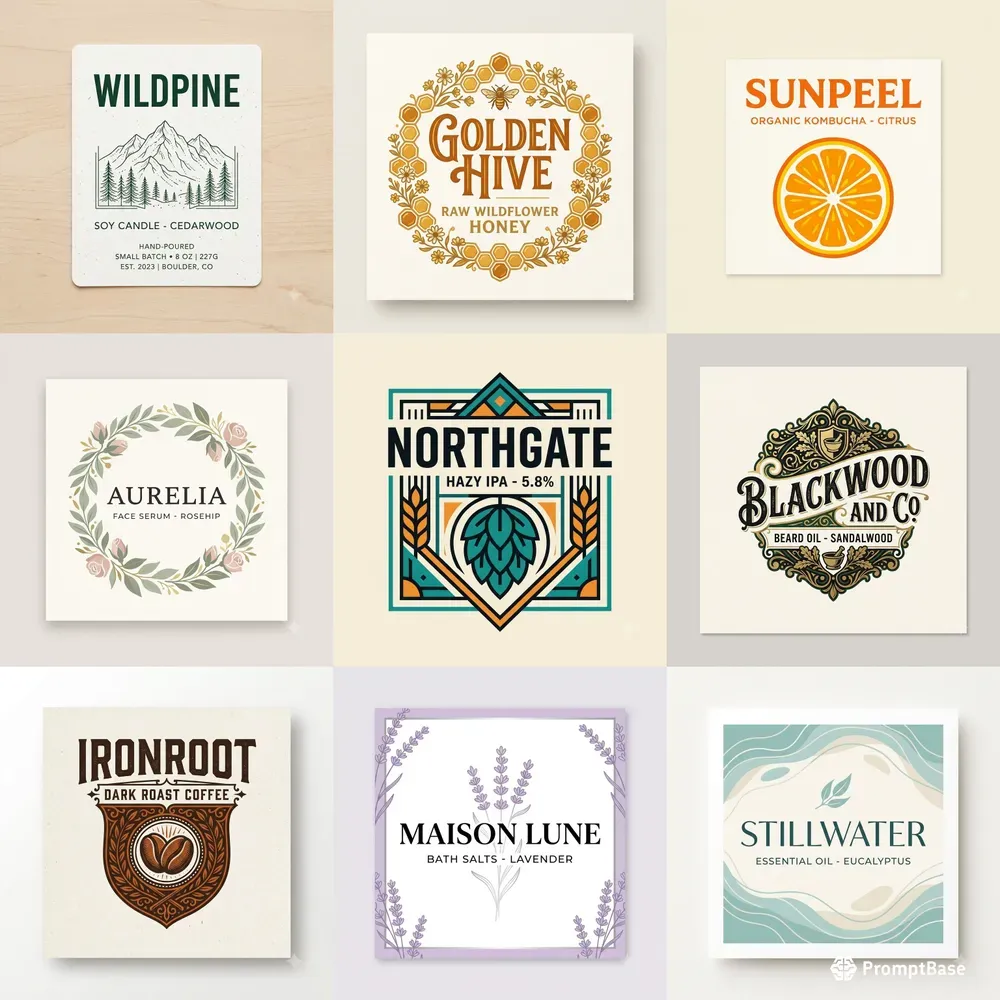 Artisan Product Label Studios