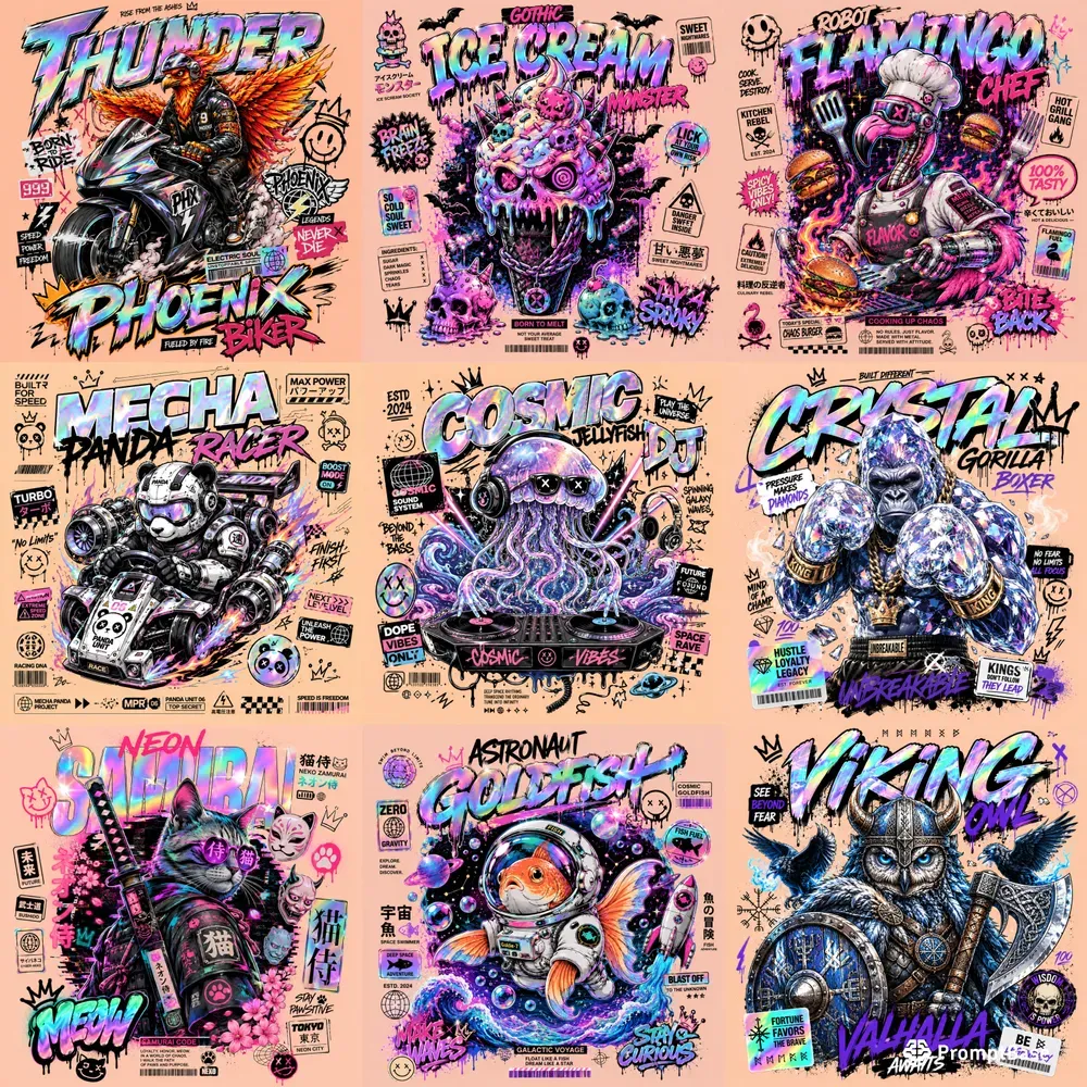 Neon Streetwear