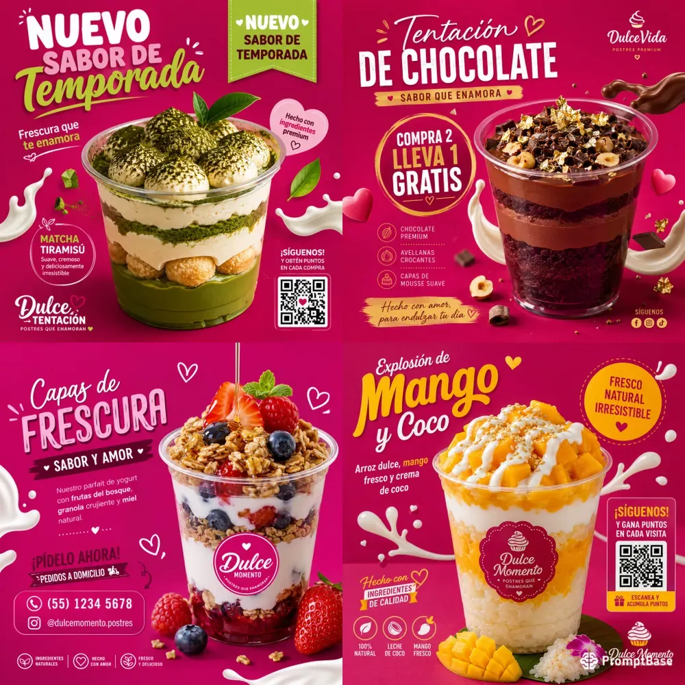 Dessert Shop Promo Ad Creators
